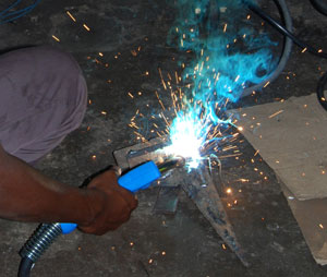 Welding Closeup